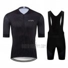 Le Col Cycling Jersey Bib Short 2020 Men Short Sleeve Black