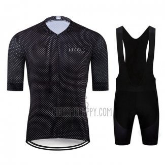 Le Col Cycling Jersey Bib Short 2020 Men Short Sleeve Black