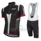 Nalini Cycling Jersey Bib Short 2016 Men Short Sleeve Gray and Black
