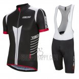 Nalini Cycling Jersey Bib Short 2016 Men Short Sleeve Gray and Black