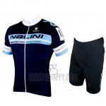 Nalini Cycling Jersey Bib Short 2019 Men Short Sleeve Black Blue