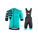 Nalini Cycling Jersey Bib Short 2021 Men Short Sleeve Light Green