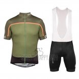 POC Essential Road Block Cycling Jersey Bib Short 2018 Men Short Sleeve Camouflage