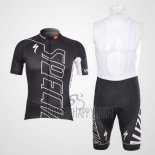 Specialized Cycling Jersey Bib Short 2012 Men Short Sleeve White and Black(1)