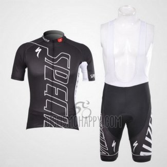 Specialized Cycling Jersey Bib Short 2012 Men Short Sleeve White and Black(1)
