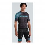 Specialized Cycling Jersey Bib Short 2021 Men Short Sleeve Blue Black
