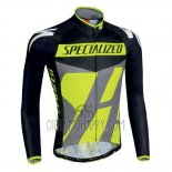 Specialized Cycling Jersey Bib Tight 2016 Men Long Sleeve Ml Black and Green