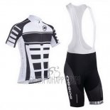 Assos Cycling Jersey Bib Short 2013 Men Short Sleeve White and Black
