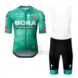 Bora-Hansgrone Cycling Jersey Bib Short 2023 Short Sleeve Green