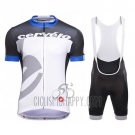 Castelli Cervelo Cycling Jersey Bib Short 2016 Men Short Sleeve White Blue