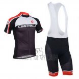 Castelli Cycling Jersey Bib Short 2013 Men Short Sleeve Black