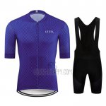 Le Col Cycling Jersey Bib Short 2020 Men Short Sleeve Dark Fuchsia