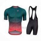 Pearl Izumi Cycling Jersey Bib Short 2021 Men Short Sleeve Green Pink