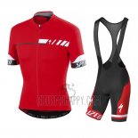 Specialized Cycling Jersey Bib Short 2016 Men Short Sleeve Deep Red