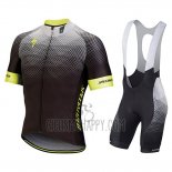 Specialized Cycling Jersey Bib Short 2018 Men Short Sleeve Black Gray Yellow