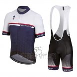 Specialized Cycling Jersey Bib Short 2018 Men Short Sleeve White Purple