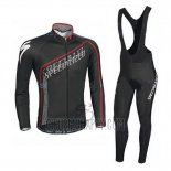 Specialized Cycling Jersey Bib Tight 2016 Men Long Sleeve Ml Black Red