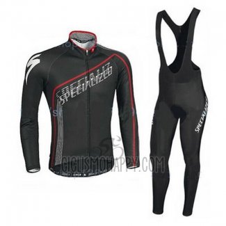Specialized Cycling Jersey Bib Tight 2016 Men Long Sleeve Ml Black Red