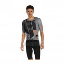 Sportful Cycling Jersey Bib Short 2021 Men Short Sleeve Black Gray Orange