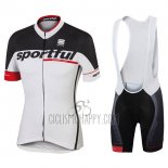 Sportful Sc Cycling Jersey Bib Short 2017 Men Short Sleeve White
