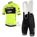 Trek Segafredo Cycling Jersey Bib Short 2019 Short Sleeve Green Black