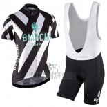 Bianchi Cycling Jersey Bib Short 2017 Women Short Sleeve Black and White