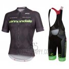 Cannondale Cycling Jersey Bib Short 2016 Men Short Sleeve Black