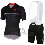 Castelli Cycling Jersey Bib Short 2016 Men Short Sleeve Gray Black