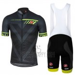 Castelli Cycling Jersey Bib Short 2017 Men Short Sleeve Deep Gray