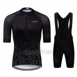 Le Col Cycling Jersey Bib Short 2020 Men Short Sleeve Black(1)