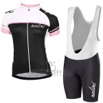 Nalini Cycling Jersey Bib Short 2017 Women Short Sleeve White and Black