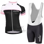Nalini Cycling Jersey Bib Short 2017 Women Short Sleeve White and Black