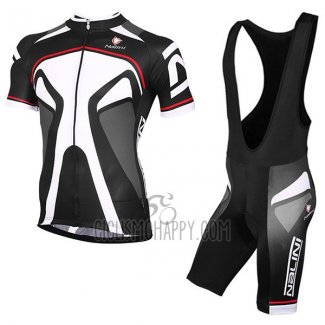Nalini Salorno Cycling Jersey Bib Short 2017 Men Short Sleeve Black