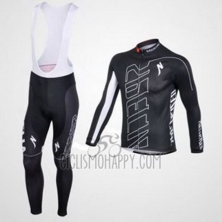 Specialized Cycling Jersey Bib Tight 2016 Men Long Sleeve White and Black