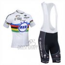UCI Mondo Campione Lider Quick StepCycling Jersey Bib Short 2013 Men Short Sleeve