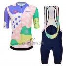 Vuelta Espana Cycling Jersey Bib Short 2023 Men Short Sleeve Pink