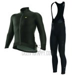 ALE Camo Cycling Jersey Bib Tight 2017 Men Long Sleeve ALE Capo Nord Black