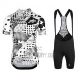 Assos Erlkoenig Cycling Jersey Bib Short 2020 Men Short Sleeve Black White