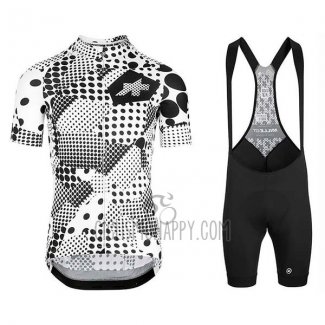 Assos Erlkoenig Cycling Jersey Bib Short 2020 Men Short Sleeve Black White