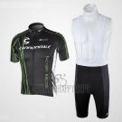 Cannondale Cycling Jersey Bib Short 2010 Men Short Sleeve Black