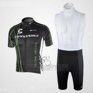 Cannondale Cycling Jersey Bib Short 2010 Men Short Sleeve Black