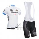 Giro D'italy Cycling Jersey Bib Short 2014 Men Short Sleeve White