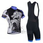 Monton Cycling Jersey Bib Short 2014 Men Short Sleeve Black and Purple