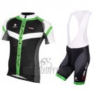 Nalini Cycling Jersey Bib Short 2016 Men Short Sleeve Green Black