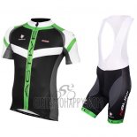 Nalini Cycling Jersey Bib Short 2016 Men Short Sleeve Green Black