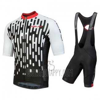 Nalini Podio Cycling Jersey Bib Short 2018 Men Short Sleeve White