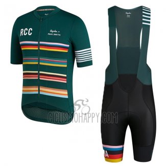 Paul Smith Rapha Cycling Jersey Bib Short 2019 Men Short Sleeve Green