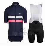 Rapha Cycling Jersey Bib Short 2018 Men Short Sleeve Ralph Blue Deep and Pink