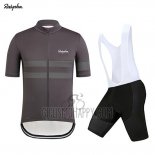 Rapha Cycling Jersey Bib Short 2019 Men Short Sleeve Dark Gray
