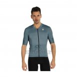 Sportful Cycling Jersey Bib Short 2021 Men Short Sleeve Gray